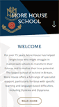 Mobile Screenshot of morehouseschool.co.uk